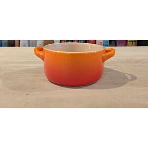Le Creuset Mini Round Cocotte pot no lid Flame 1605